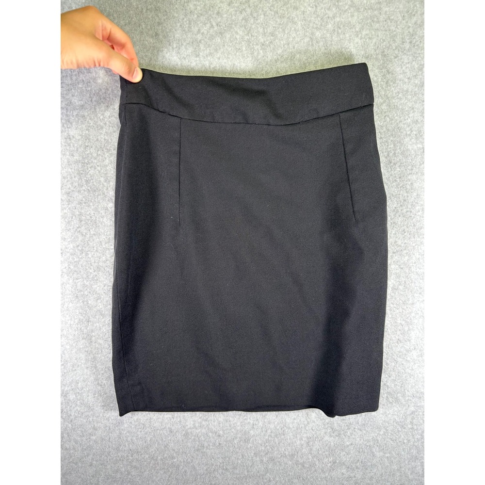 Kenzo Paris Vintage Black Wool Blend Mini Skirt Made in France Size 40